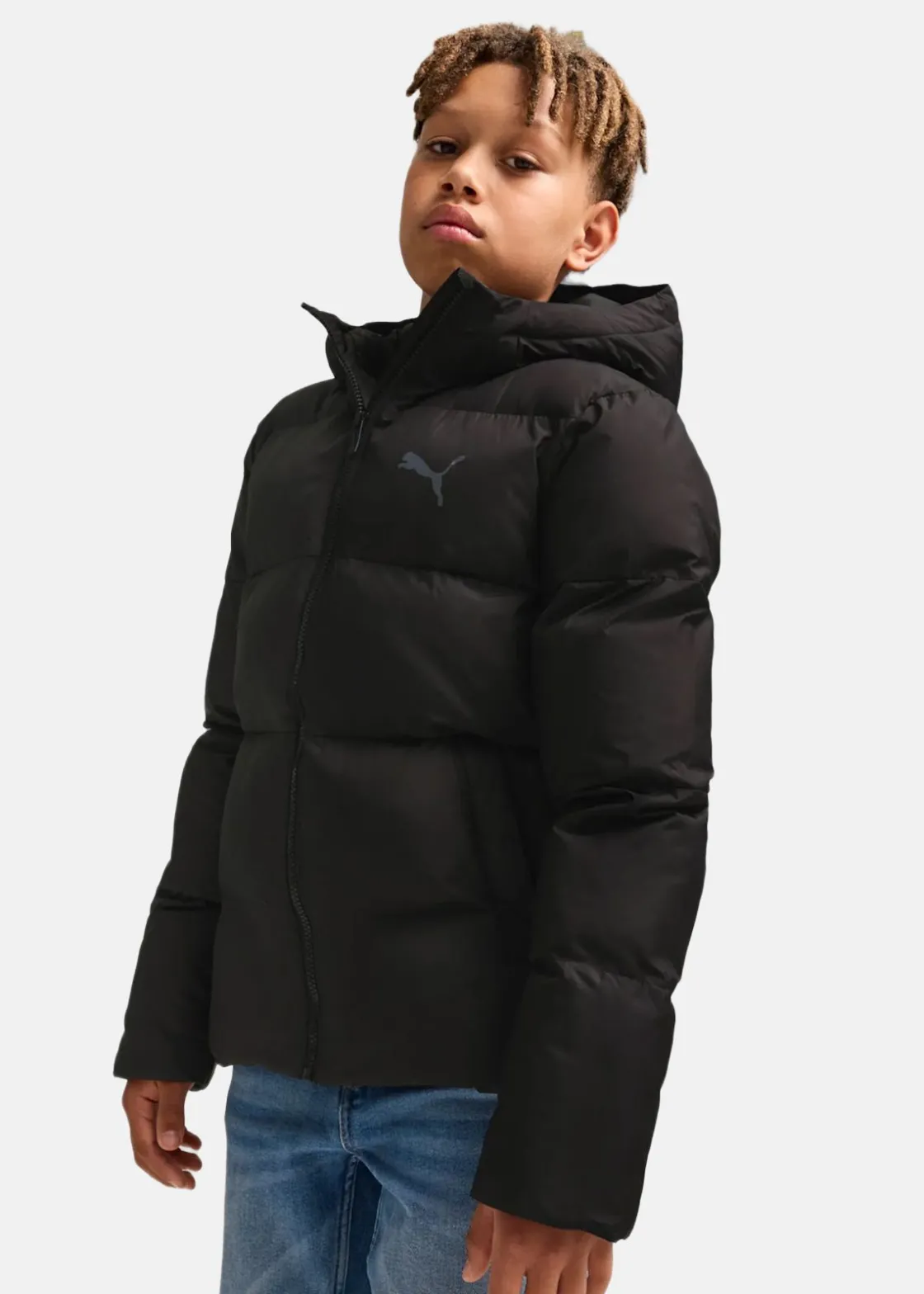 Hot Puma Poly Hooded Puffer Jacket PUMA Black
