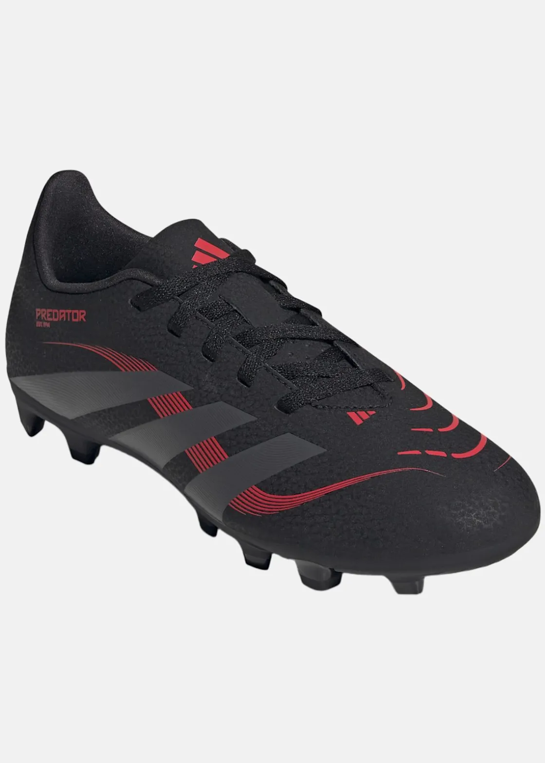 Outlet Adidas PREDATOR CLUB FG/MG J CBLACK/GREFOU/LUCRED
