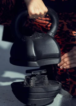 Clearance Casall PRF Adjustable Kettlebell 5-14 Black