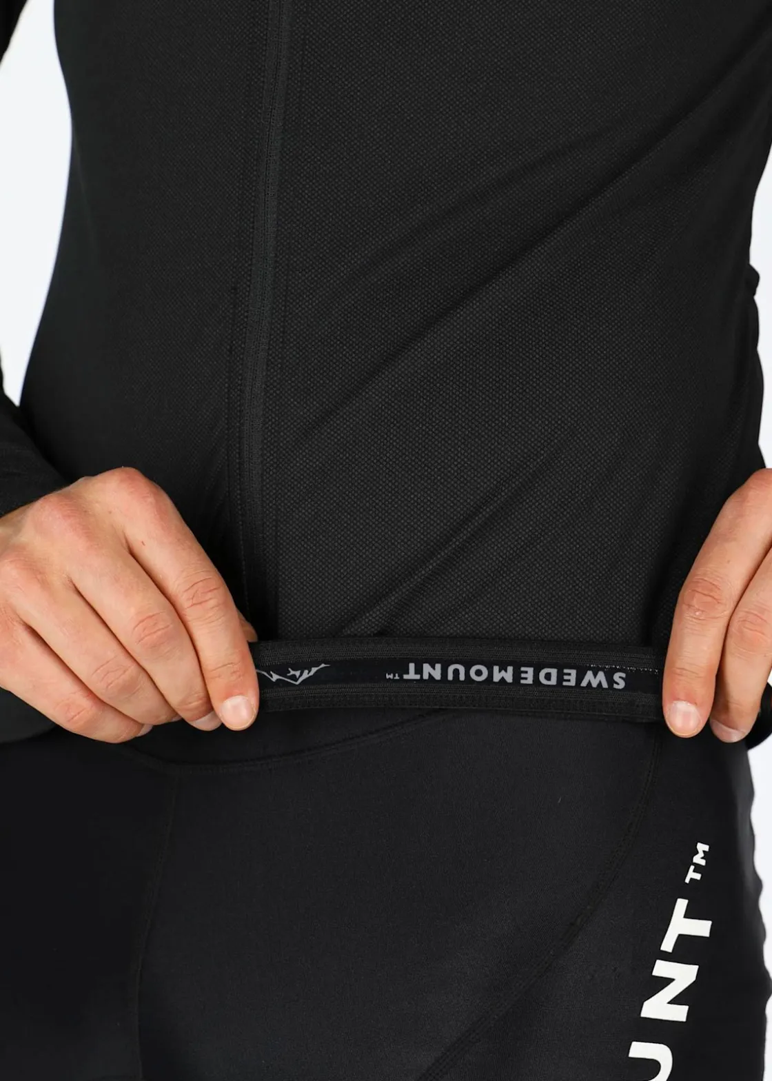 Sale Swedemount Pro Reflective Bike L/S Tee Black/Reflective