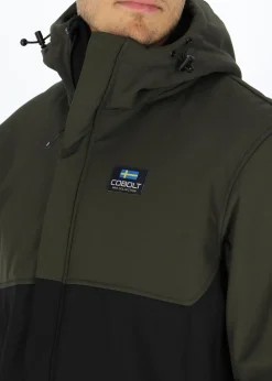 Hot Cobolt Pro Shell Sherpa Army/Black