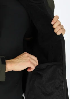 Hot Cobolt Pro Shell Sherpa Army/Black