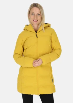 Outlet Cobolt Puffer Long W Honey