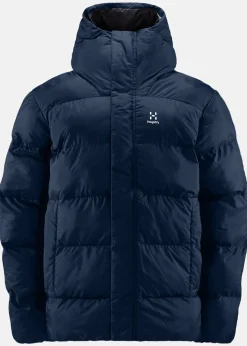 Outlet Haglöfs Puffy Mimic Hood Men Tarn Blue