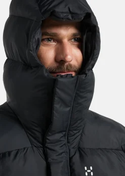 Discount Haglöfs Puffy Mimic Hood Men True Black