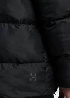 Clearance Haglöfs Puffy Mimic II Hood Men True Black