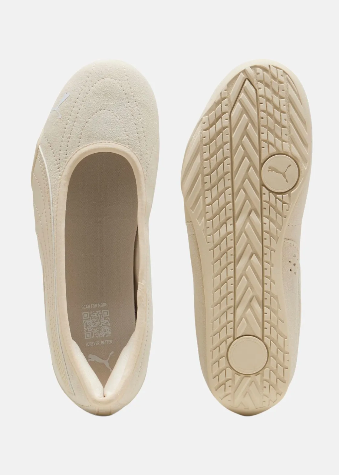 New Puma CATCH SOLEIL BALLERINA SD Alpine Snow-PUMA White