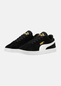 New Puma Club II Jr PUMA Black-PUMA White-PUMA Gold