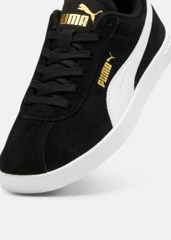 New Puma Club II Jr PUMA Black-PUMA White-PUMA Gold