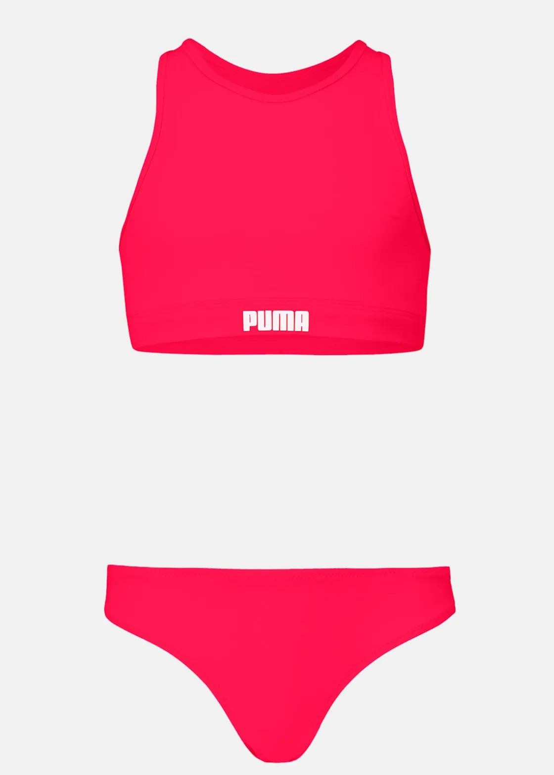 Online Puma SWIM GIRLS RACERBACK BIKI rose red