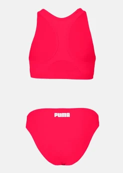 Online Puma SWIM GIRLS RACERBACK BIKI rose red