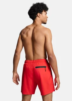 New Puma SWIM MEN MID SHORTS 1P red
