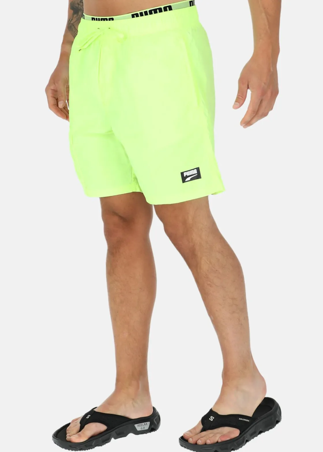 Best Puma SWIM MEN UTILITY MID SHOR fast yellow