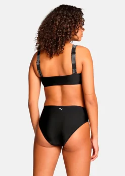 New Puma SWIM WOMEN BANDEAU TOP 1P black