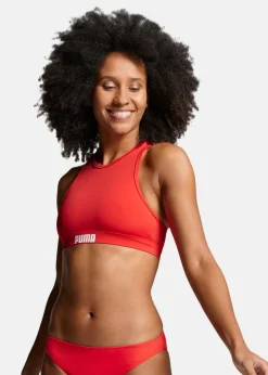 Sale Puma SWIM WOMEN RACERBACK TOP red