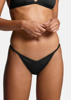 Sale Puma SWIM WOMEN RIBBED TANGA 1 black combo