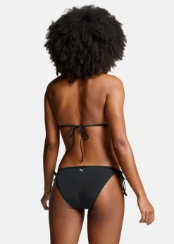 Discount Puma SWIM WOMEN SIDE TIE BRIEF black