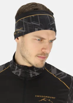 Sale Swedemount Race Headband Dusty Rose/Charcoal