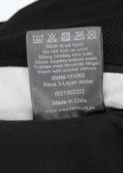 Sale Swedemount Race 3-Layer Jacket White/Charcoal