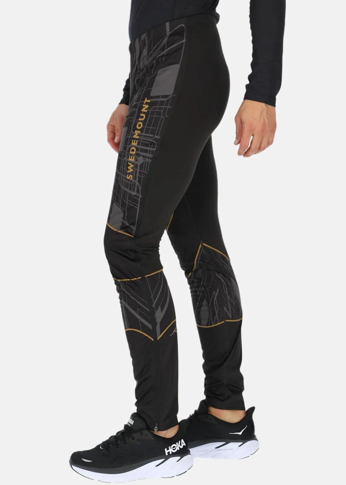 Swedemount Race 3-Layer Tights Black/Charcoal