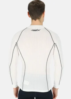 Outlet Swix RaceX bodyw halfzip M Bright white