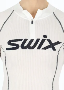 Outlet Swix RaceX bodyw halfzip M Bright white