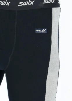 Online Swix RaceX bodyw pants M Grey Melange