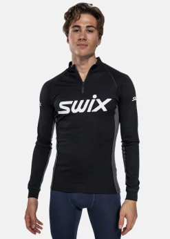 Best Swix RaceX Classic Half Zip M Black/Phantom