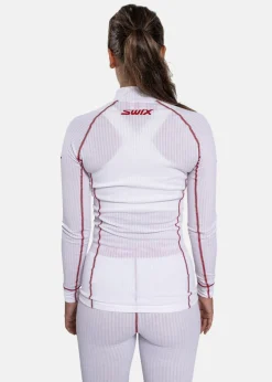 Discount Swix RaceX Classic Half Zip W Bright White/Swix Red