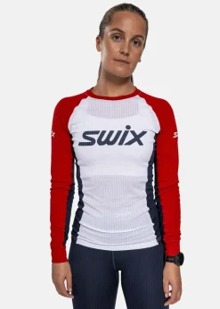 New Swix RaceX Classic Long Sleeve W Swix red/Bright white