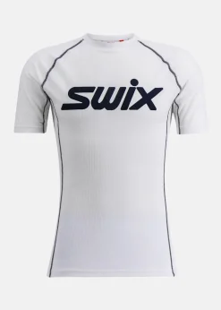 Swix RaceX Classic Short Sleeve M Bright White/ Dark Navy