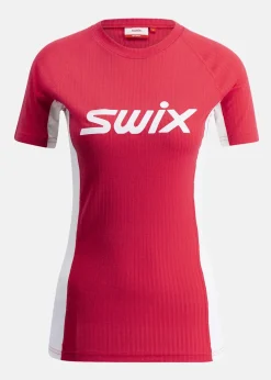 New Swix RaceX Classic Short Sleeve W Cherry Berry / Bright White