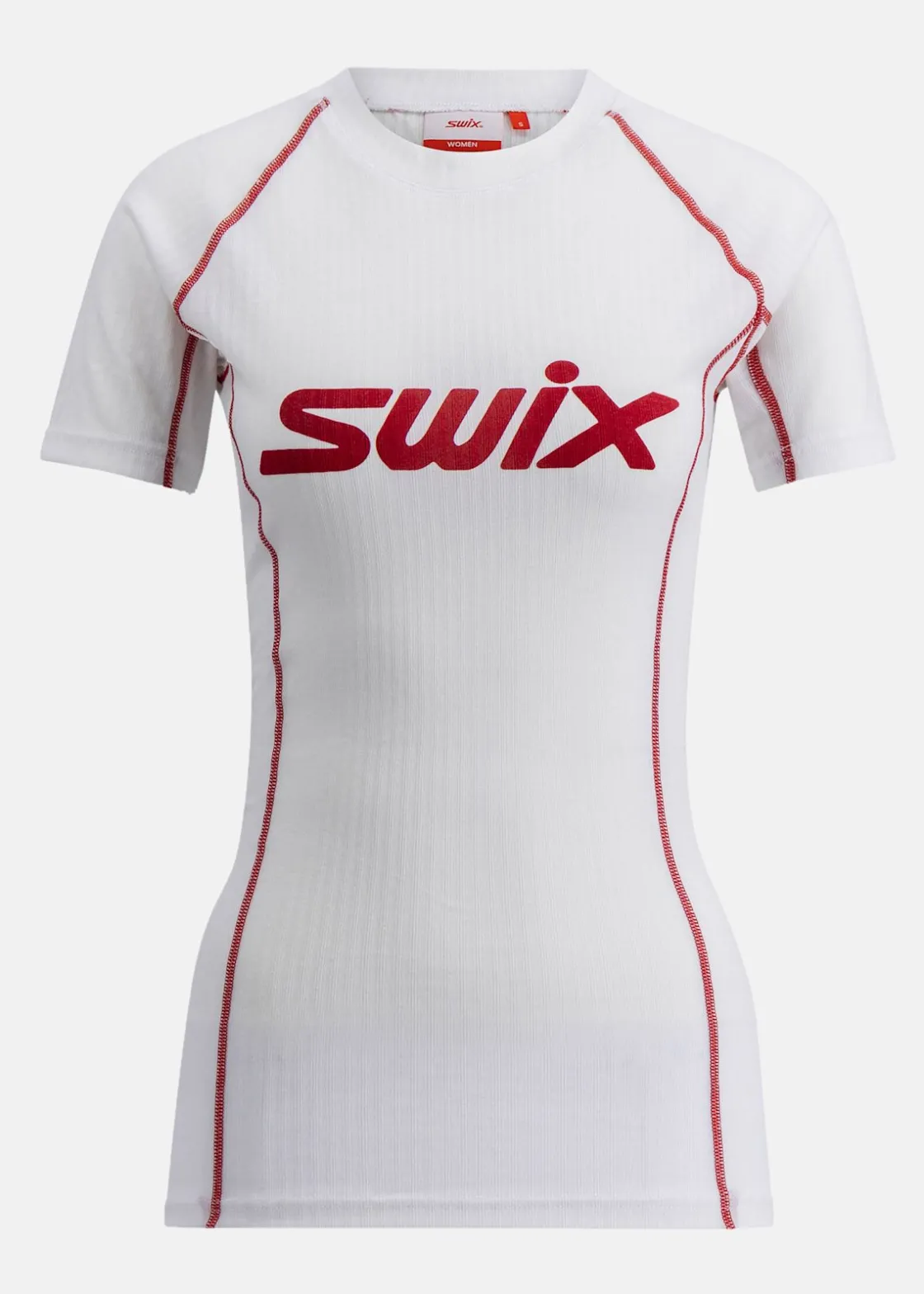 Swix RaceX Classic Short Sleeve W Bright White/Swix Red