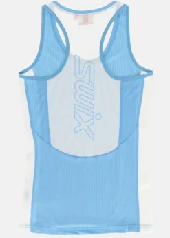 New Swix RaceX Light Singlet W Cloud Blue / Bright White