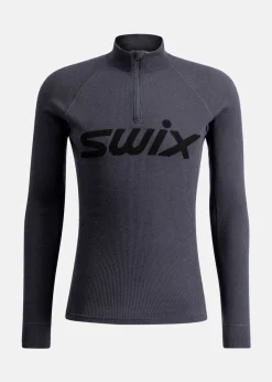 Discount Swix RaceX Merino Half Zip M Phantom