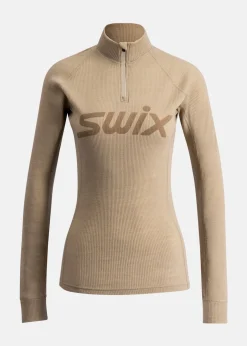 Best Swix RaceX Merino Half Zip W Dune