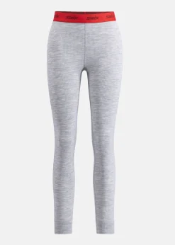 Discount Swix RaceX Merino Pants W Light Grey Melange/ Swix Red