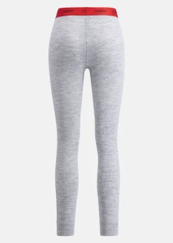 Discount Swix RaceX Merino Pants W Light Grey Melange/ Swix Red