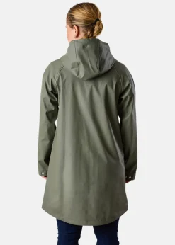 Hot X-trail Rain Coat W Dusty Olive