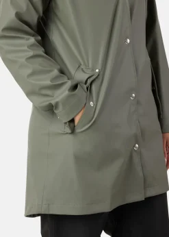 Hot X-trail Rain Coat W Dusty Olive