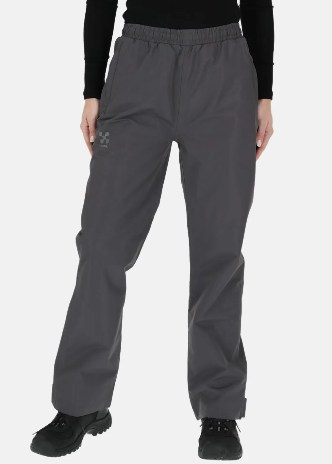 Online X-trail Rain Shell Pants W Charcoal