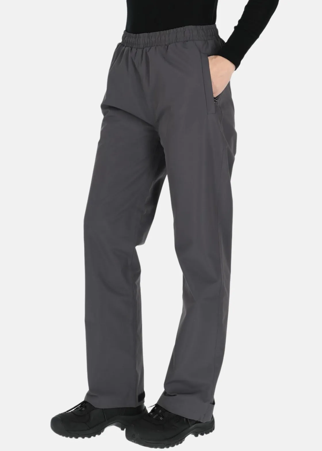 Online X-trail Rain Shell Pants W Charcoal