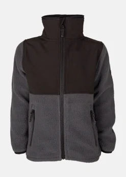 Hot Lindberg RAMUND PILE JACKET ANTHRACITE