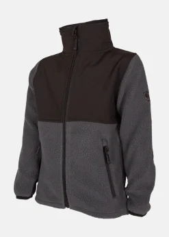 Hot Lindberg RAMUND PILE JACKET ANTHRACITE