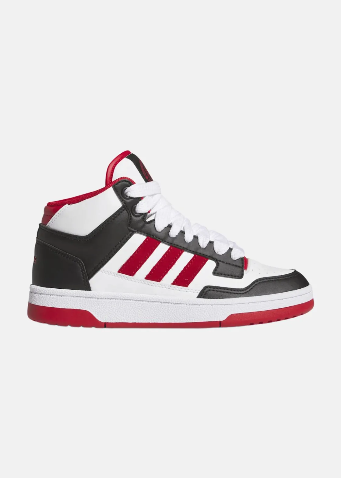 Clearance Adidas RAPID COURT MID J CBLACK/TEPORE/FTWWHT