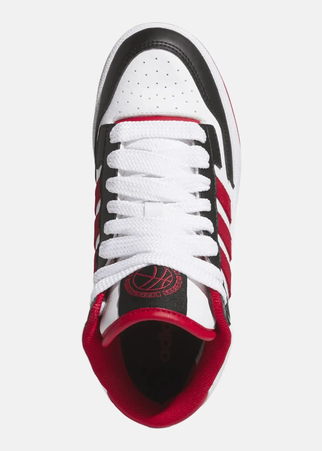 Clearance Adidas RAPID COURT MID J CBLACK/TEPORE/FTWWHT