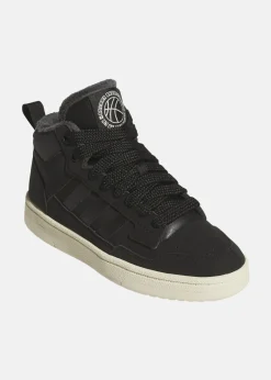 Best Adidas RAPID COURT MID J WINTERIZED CBLACK/CARBON/CREWHT