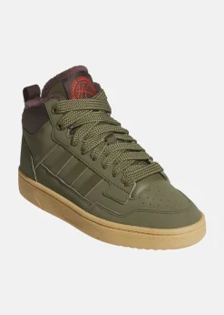 New Adidas RAPID COURT MID J WINTERIZED OLISTR/SHABRN/GUM3