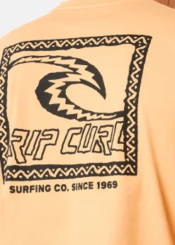 Sale Rip Curl RAW ENERGY TRAD TEE MANDARIN ZEST