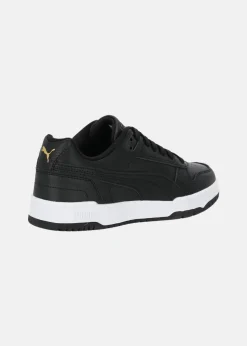 Outlet Puma RBD Game Low Jr Puma Black-Puma Black-Puma Team Gold-PUMA White